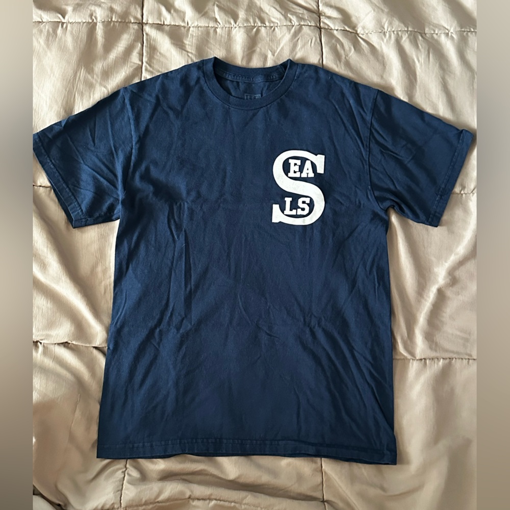 Ebbet’s Field Flannel - Seals Tee- a throwback- Medium